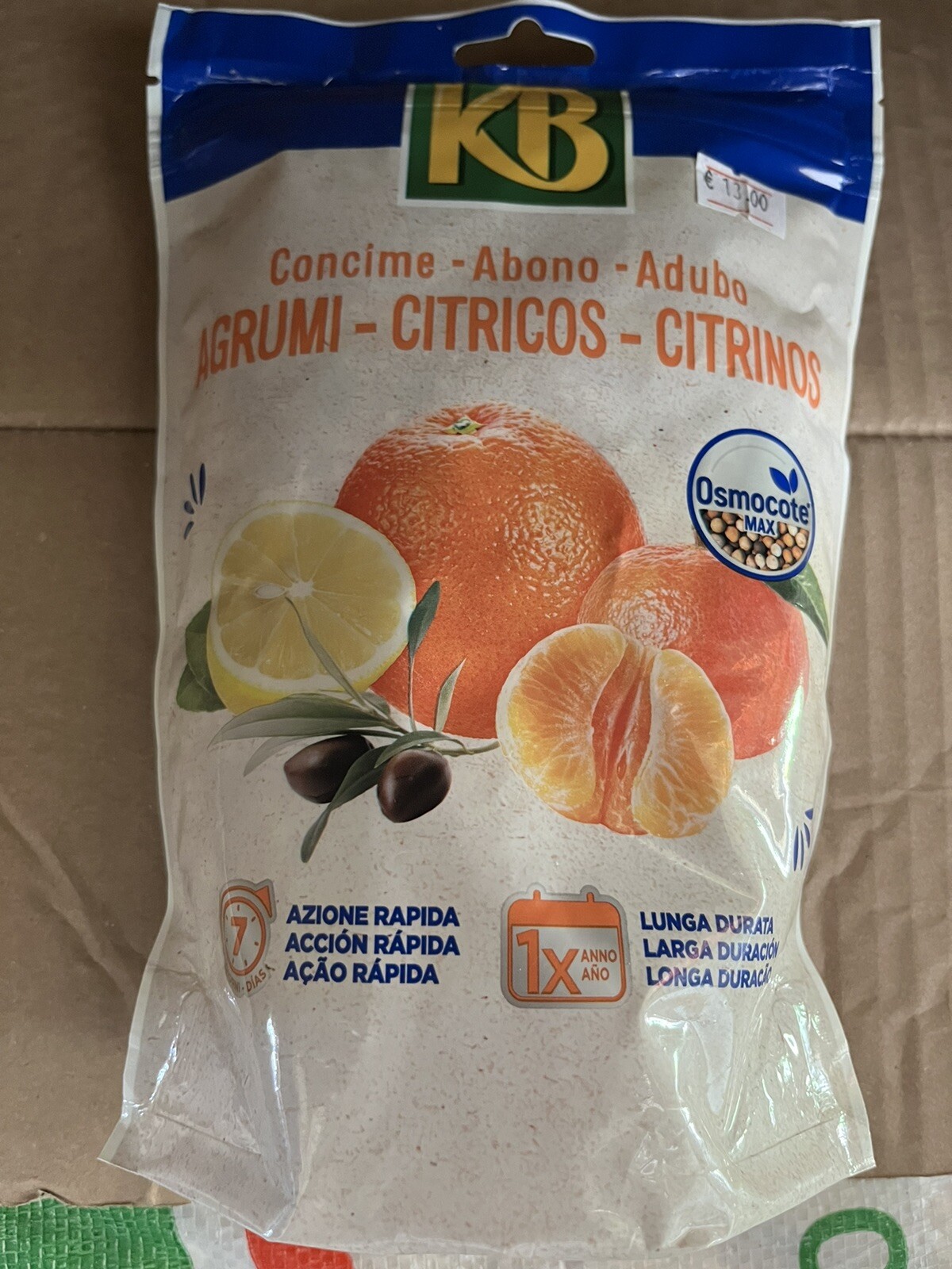KB CONCIME AGRUMI OSMOCOTE 750 GR