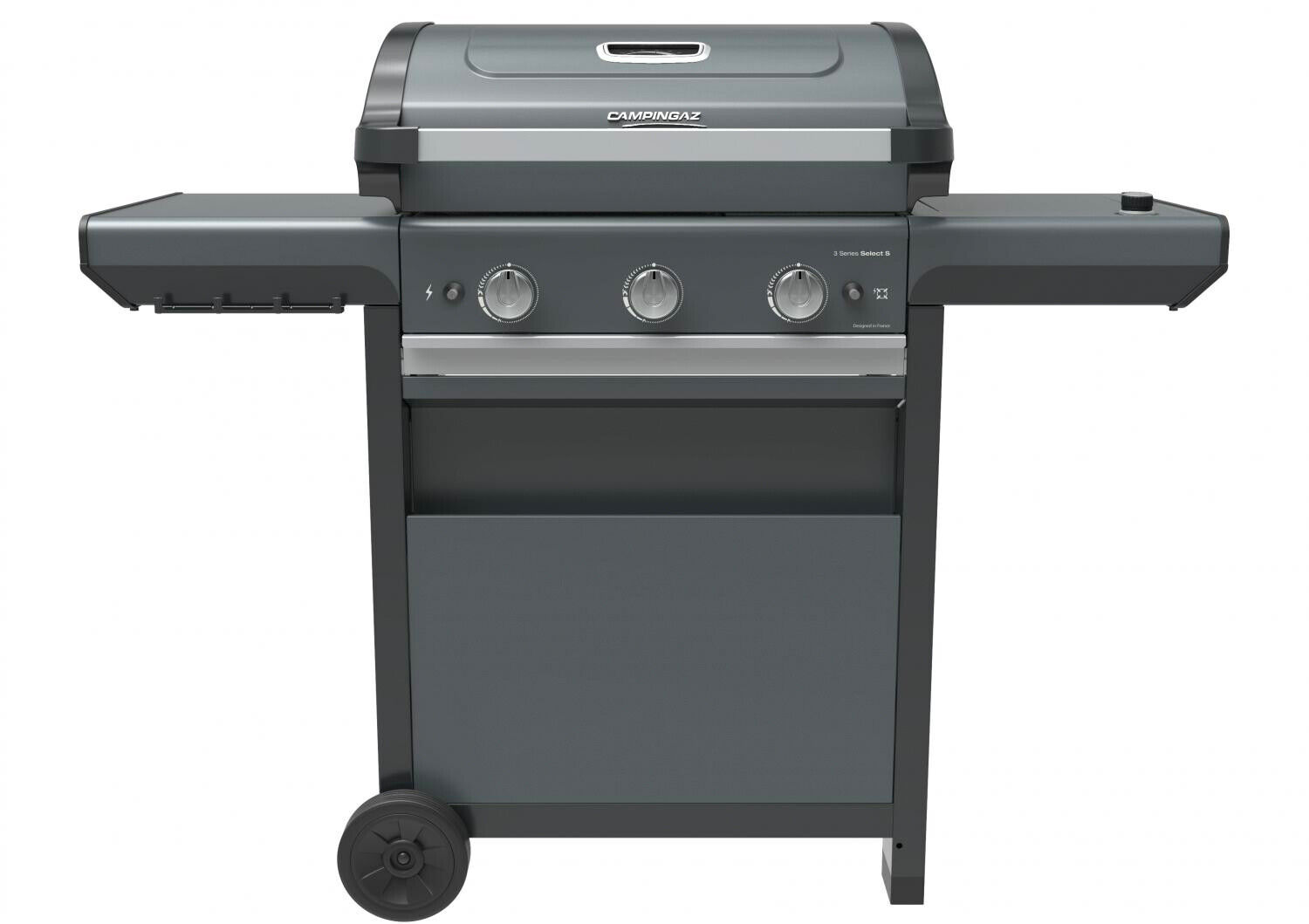 Campingaz Barbecue a Gas da Esterno BBQ Coperchio Ruote 10 kW 3 Series Select S