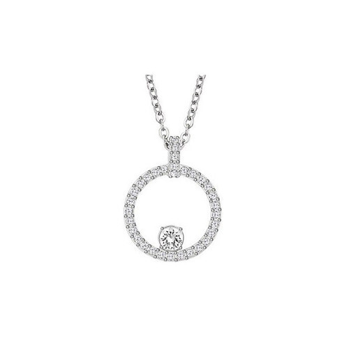 SWAROVSKI PENDENTE CIR CREATIVITY CRY/RH 5198686
