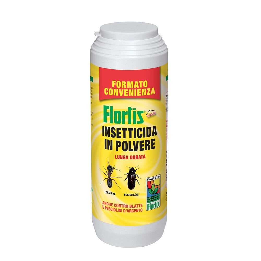 Insetticida in polvere Scarafaggi & Formiche Flortis 1 Kg
