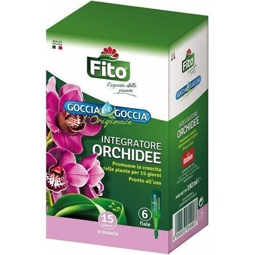 Fito Goccia a Goccia Orchidee 6x32ml - Pronto all'uso in 6 pratiche fialette