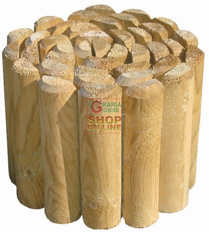 16948 RECINZIONI IN LEGNO MOD. ROSA A ROTOLO CM.180X20H