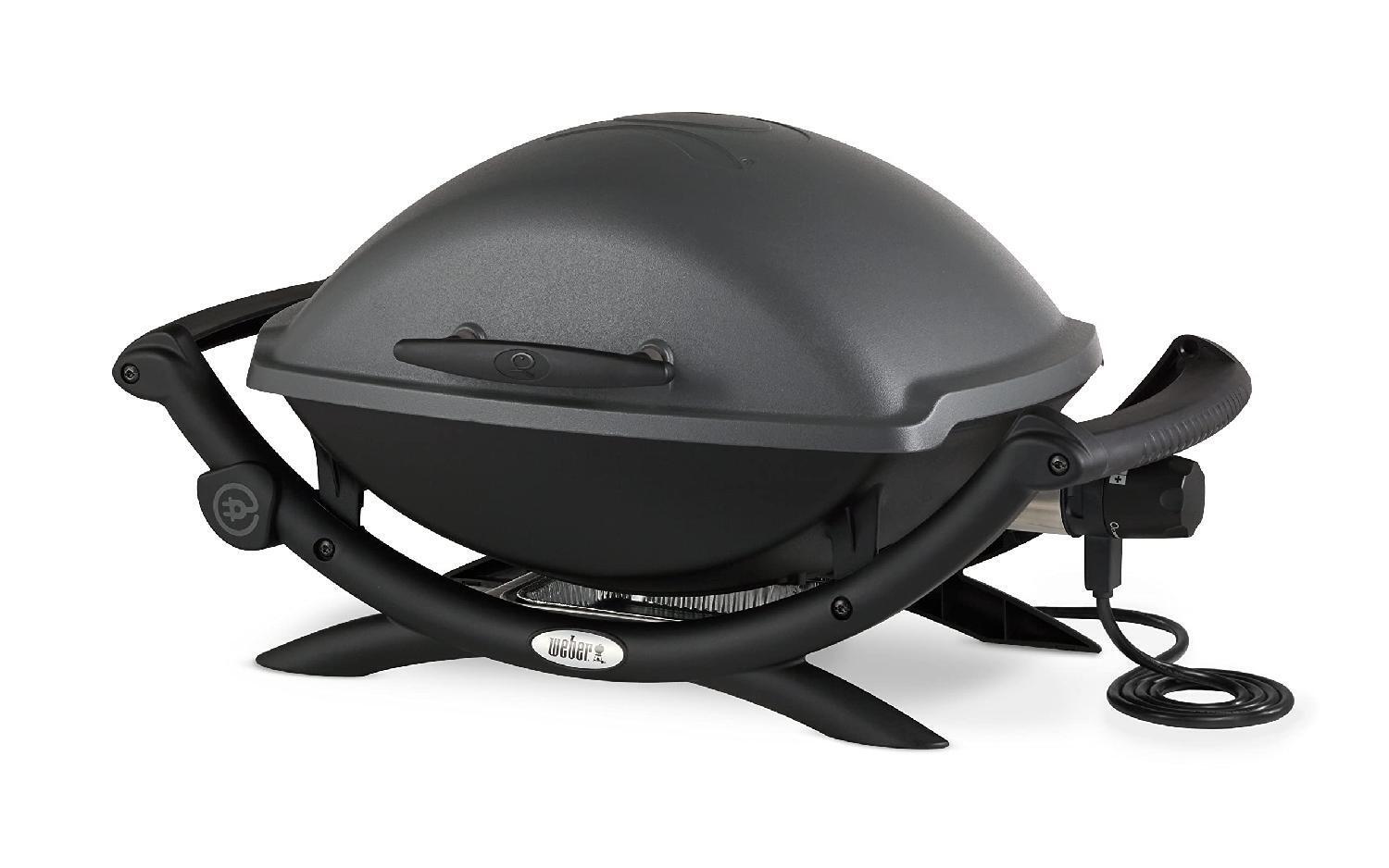WEBER Barbecue Elettrico BBQ da Esterno 2200 Watt Nero 55020053 Q 2400