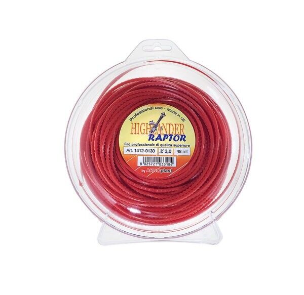 Filo Decespugliatore RAPTOR Diam. 3,5 mm 18 mt ARNO