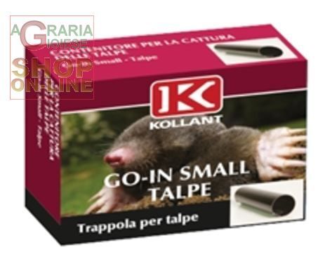 34918 KOLLANT GO-IN SMALL TRAPPOLA PER TALPE E TOPI DI PICCOLA TAGLIA