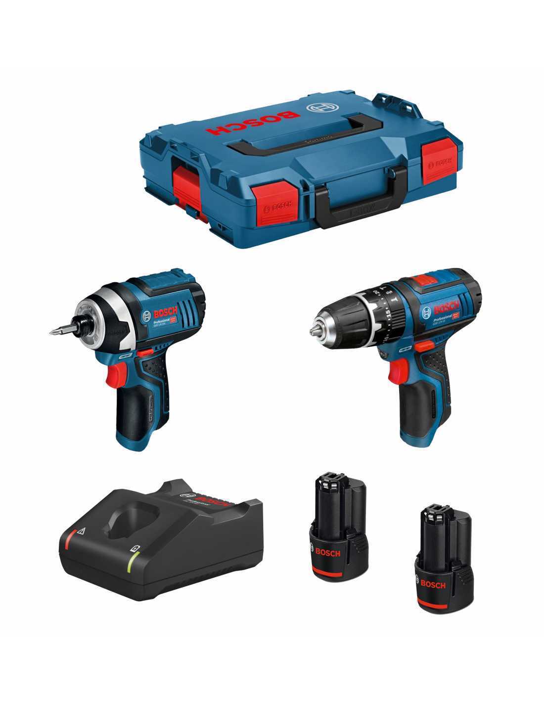 Bosch professional bosch kit 12v b12gsbgdr2bat3a-40 (gsb 12v-15 +.. 843558790449