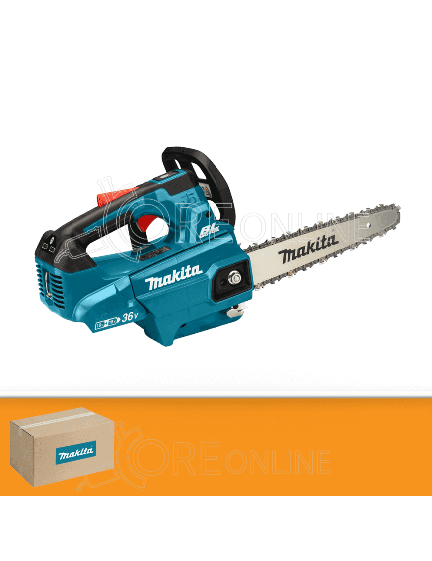 Makita® DUC256CZ elettrosega a batteria con BARRA CARVING 25 cm