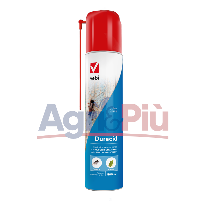 VEBI DURACID Insetticida aerosol pronto all'uso per insetti striscianti 500ML