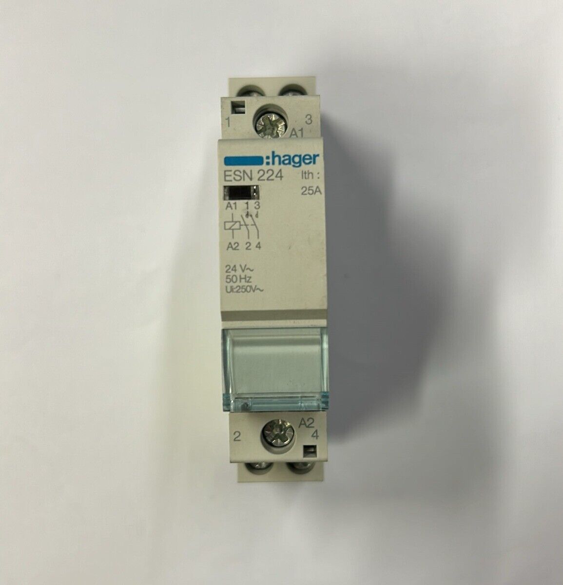 HAGER - CONTATTORE 2NA-ESN.224-25A 24V