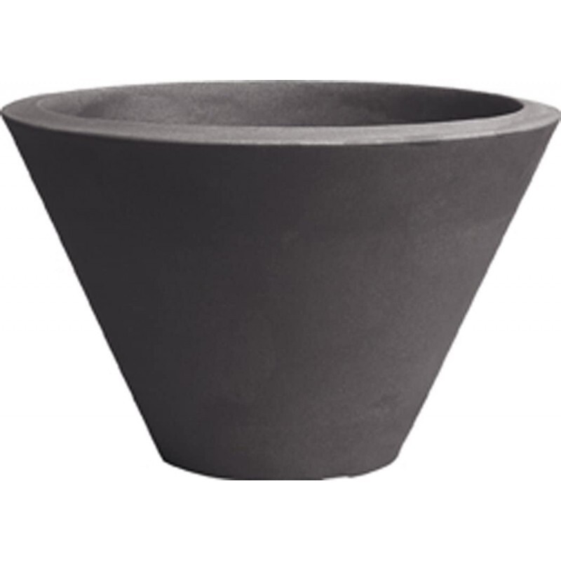 Vaso Chiron cenere 50cm