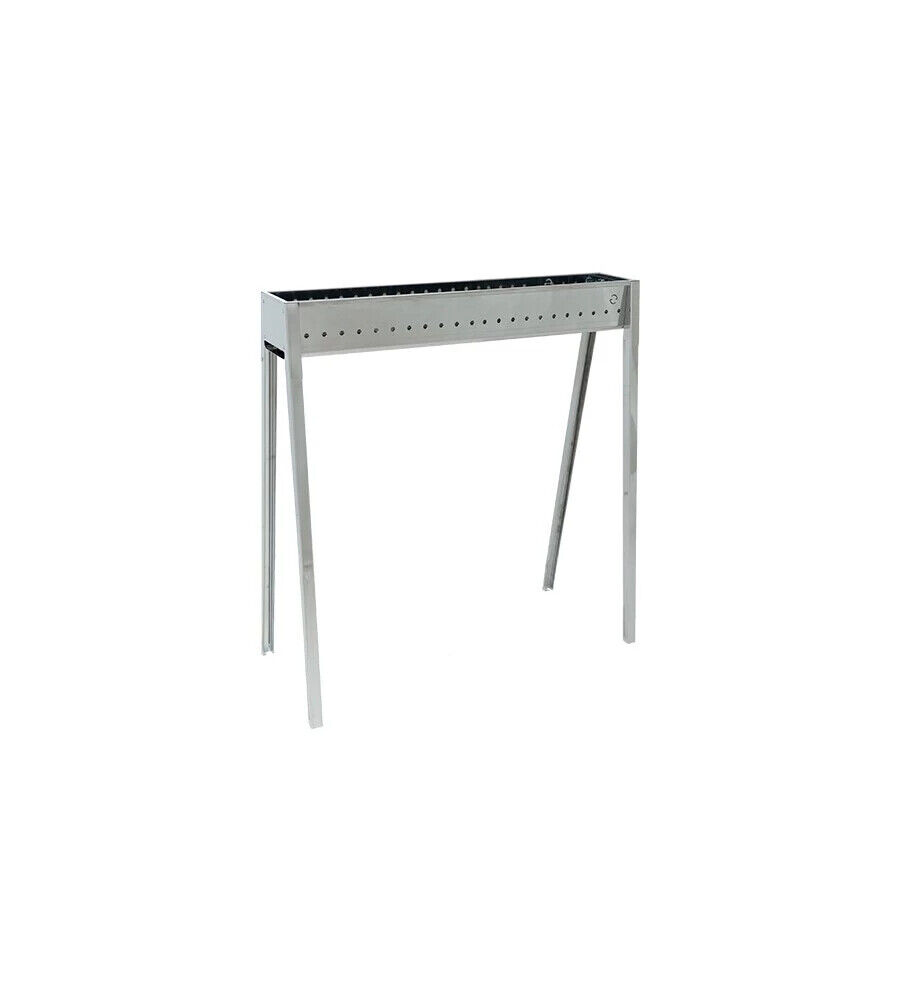 CUOCISPIEDINI MILANO 80 IN ACCIAIO INOX, 78,5X32,5X79,5 CM - LISA