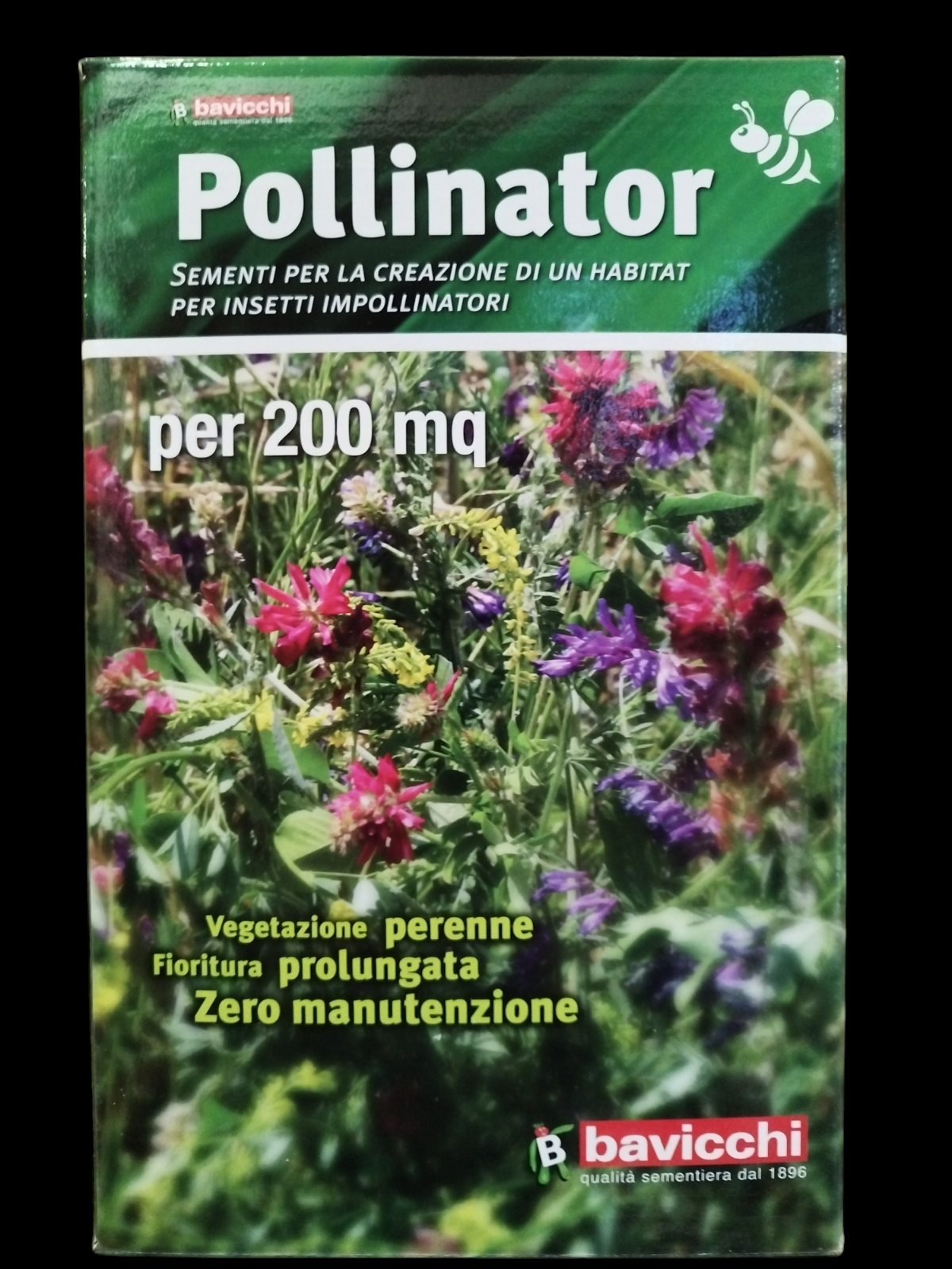 Pollinator miscuglio semi per Api e insetti impollinatori 200 mq
