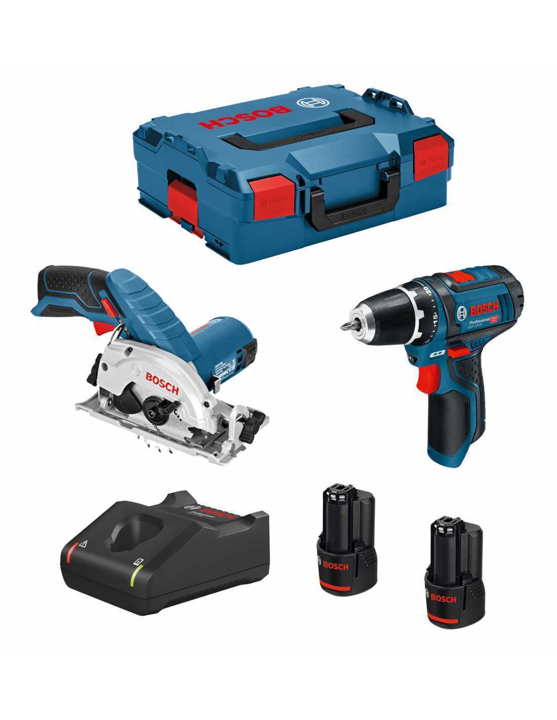 Bosch professional bosch kit 12v b12gsrgks2bat3a-40 (gsr 12v-15 +.. 843558790451