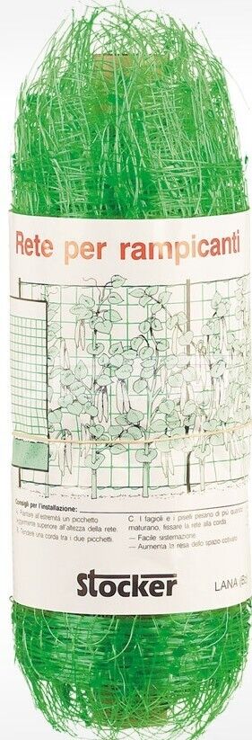 4578 STOCKER RETE PER RAMPICANTE MT. 2,0 X 10 VERDE