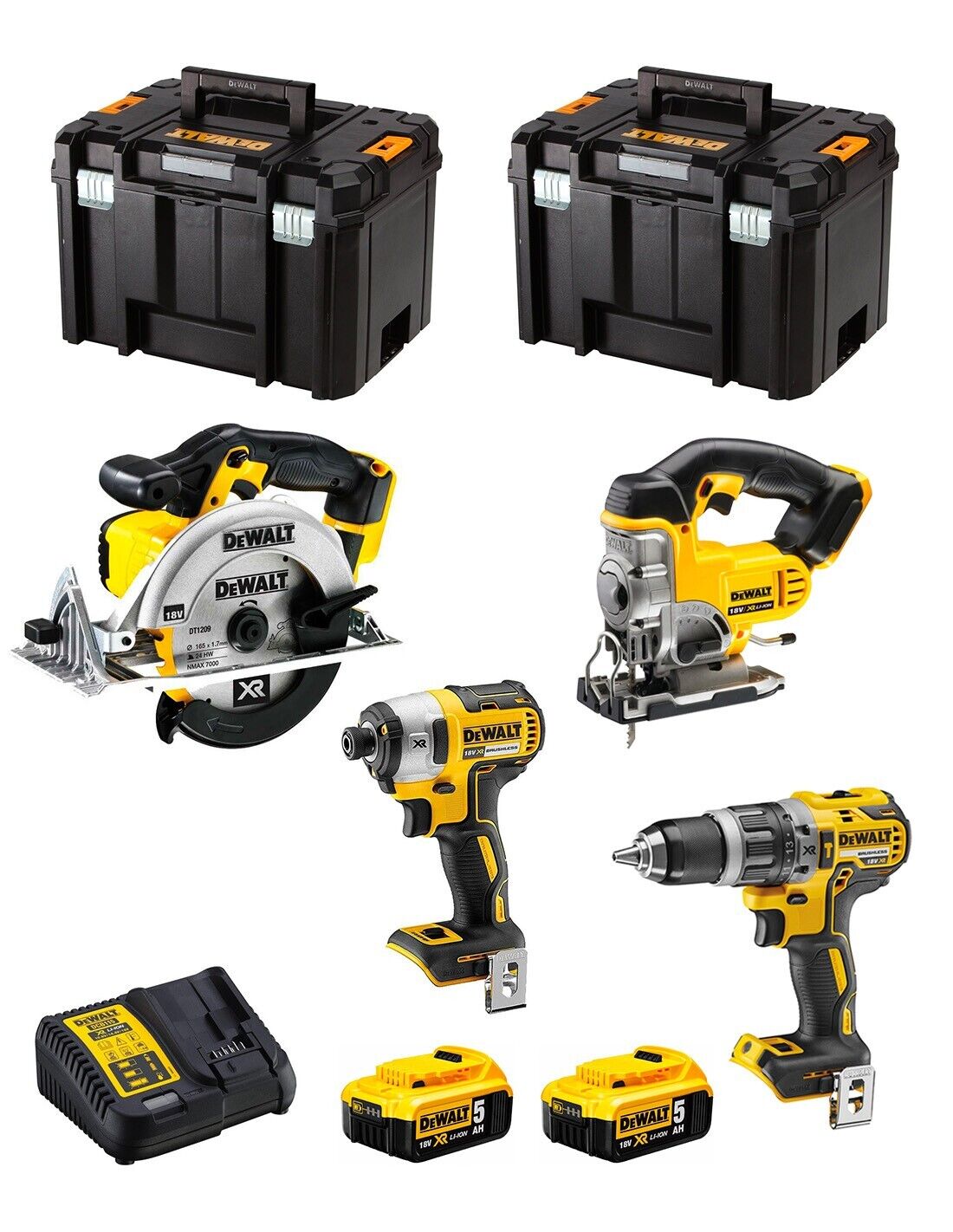 Dewalt  kit dwk402 (dcd796 + dcf887 + dcs331 +.. 8435587916956