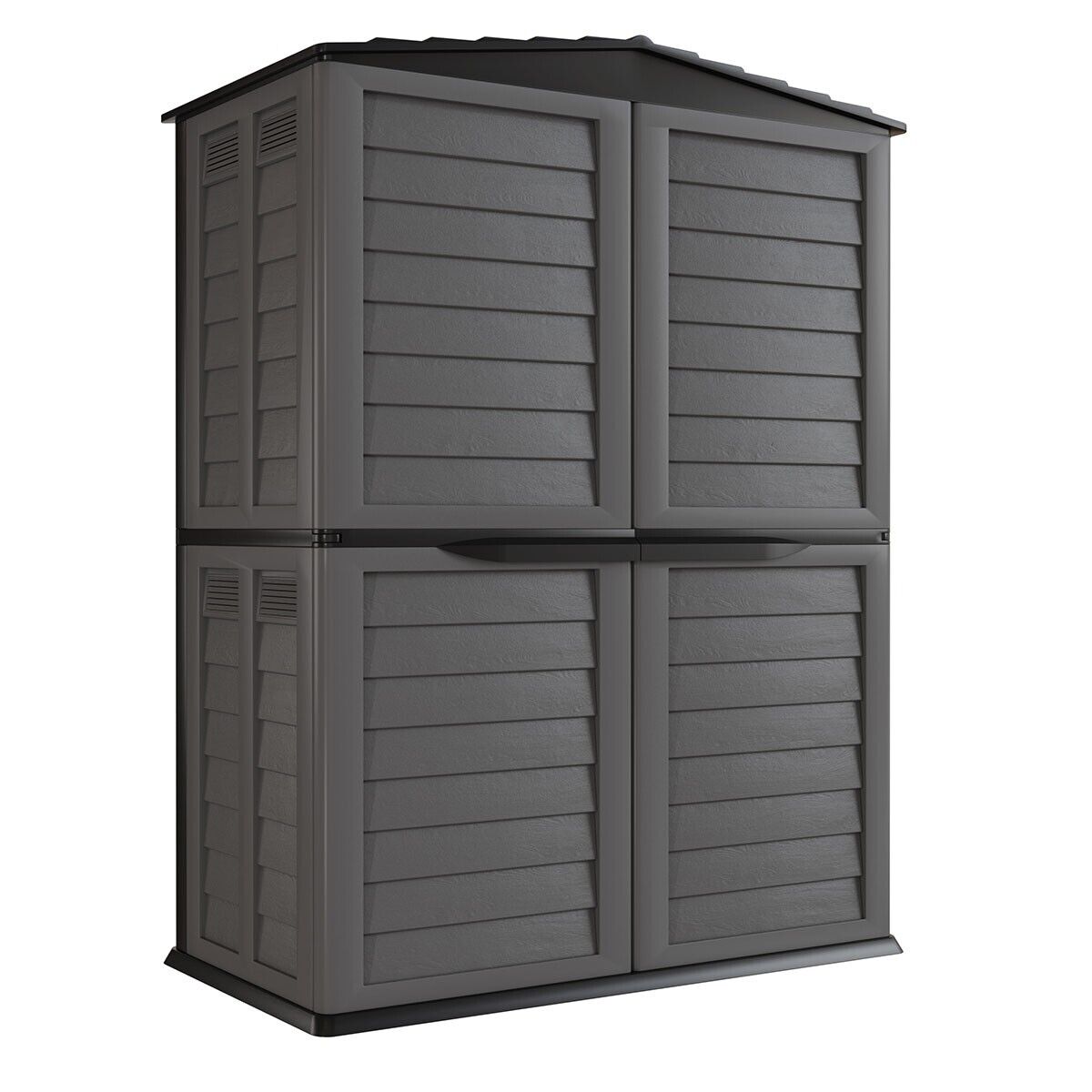 Abri Giardino Stoccaggio 4 Porte 151 x 83 X H200 CM INTEC