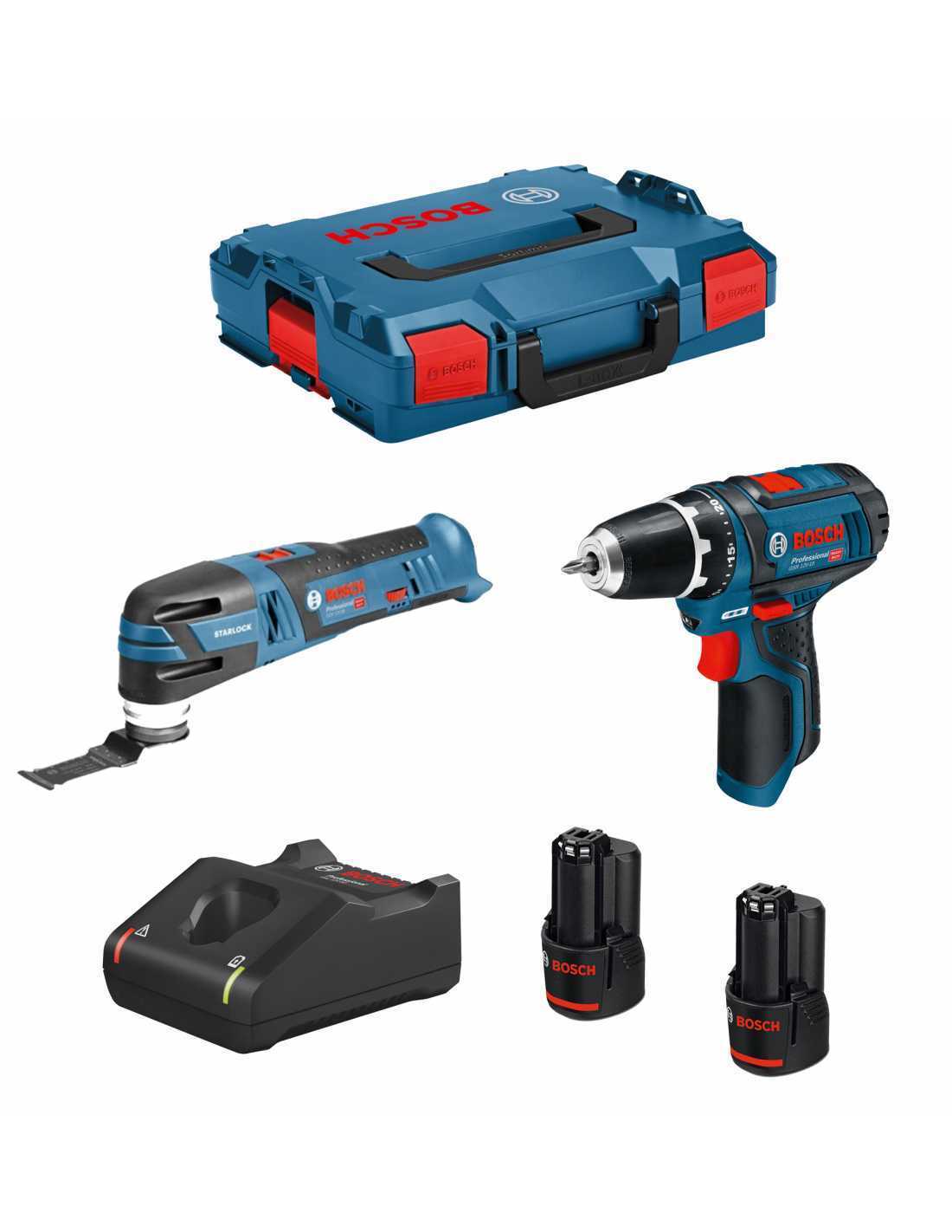 Bosch professional bosch kit 12v b12gsrgop2bat3a-40 (gsr 12v-15 +.. 843558790454