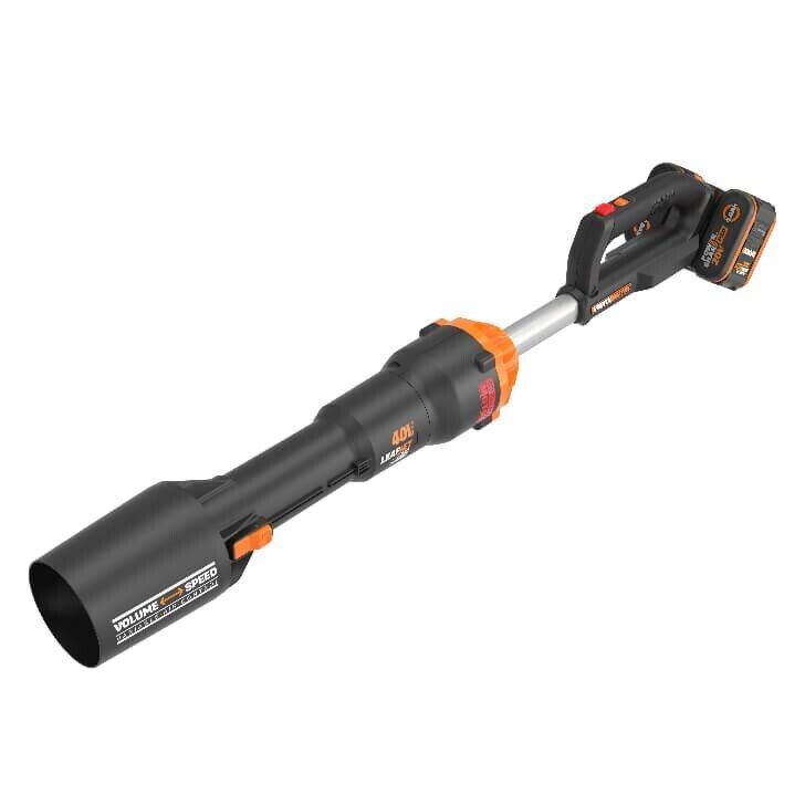 Nuovo soffiatore a batteria WORX NITRO WG585E 40V litio 4.0Ah tecnologia TURBINE