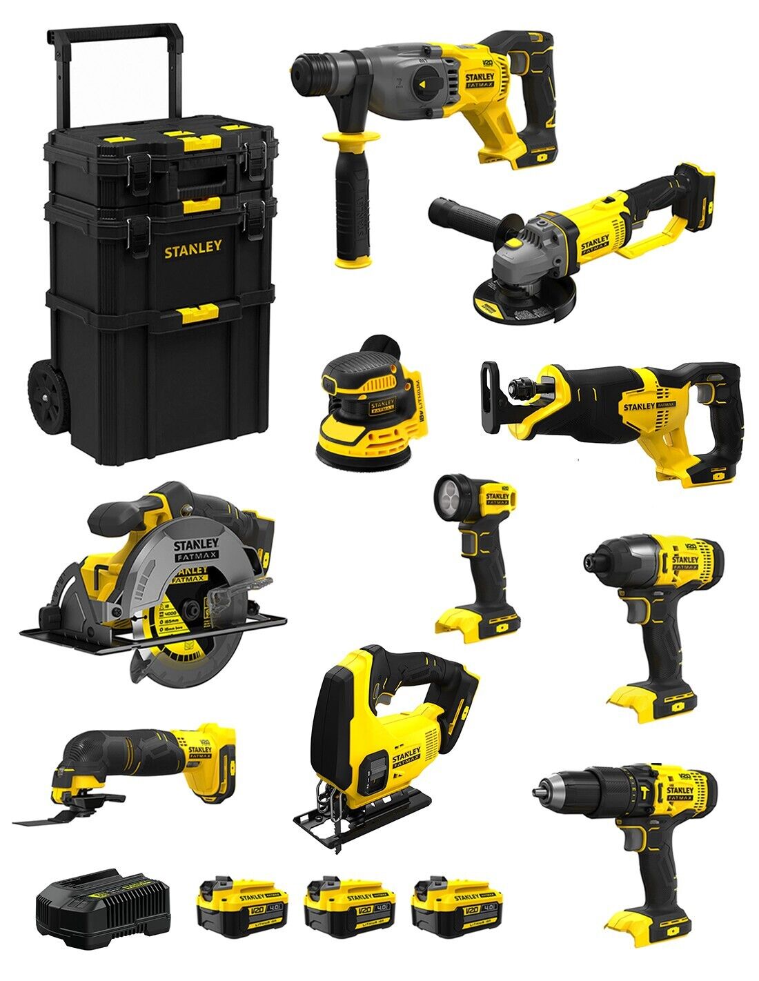 Stanley fatmax v20 stanley fatmax kit svk1001.. 8435587919704
