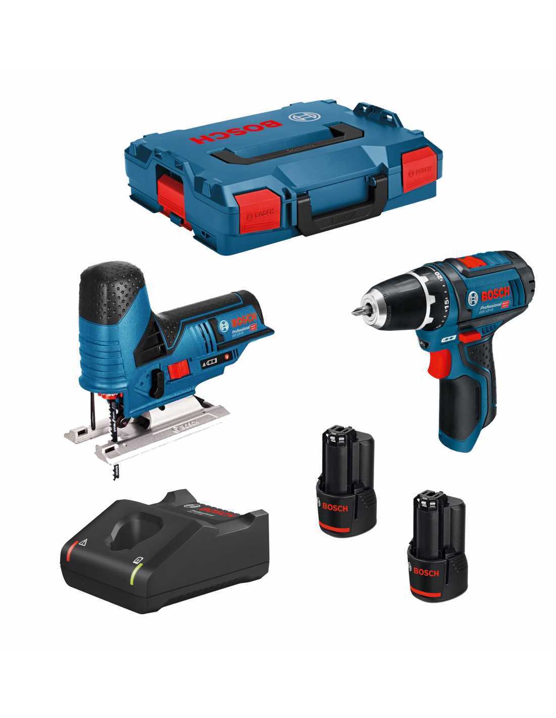 Bosch professional bosch kit 12v b12gstgsr2bat3a-40 (gsr 12v-15 +.. 843558790450