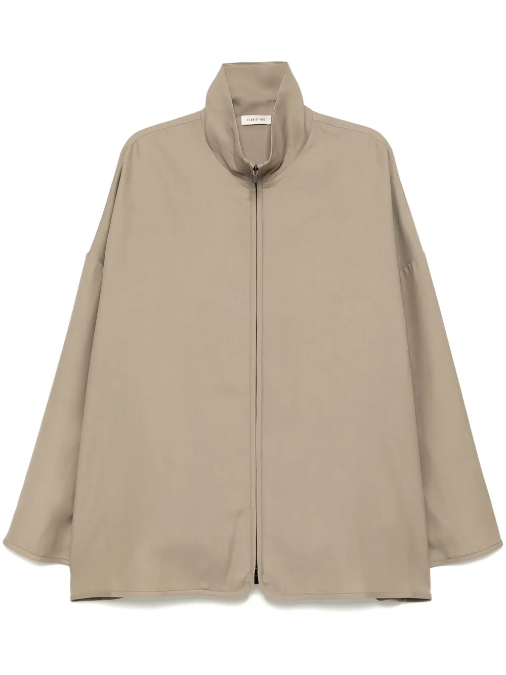 Fear Of God zip-up jacket - Marrone