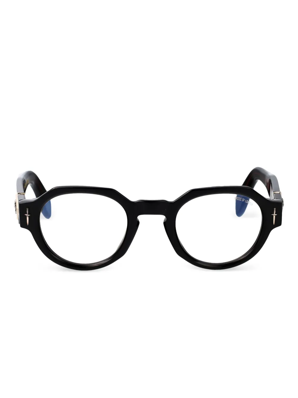 Cutler & Gross round-frame glasses - Nero