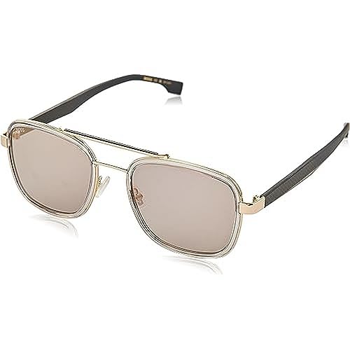 Hugo Boss Boss 1486/S Occhiali Da Sole Da Uomo Oro E Grigio