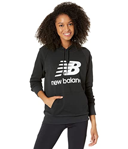 New Balance Sweatshirt, Black, S Women'S