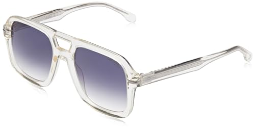 Carrera 317/S Sunglasses, 40G Yellow, 55 Unisex