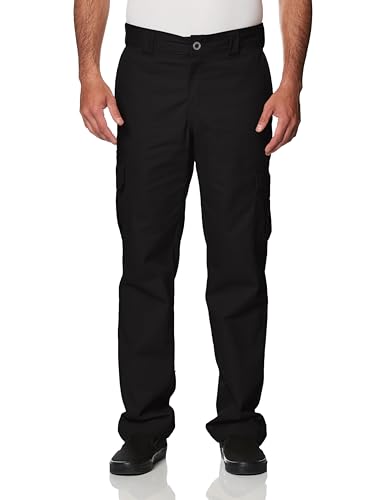 Dickies Pantaloni Cargo Elasticizzati, Taglio Regular, Uomo, Nero, 32W / 32L