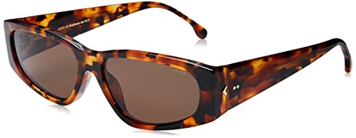 Lozza Sl4316 Occhiali, Shiny Havana, 57 Uomo