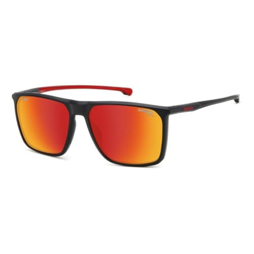 Carrera Carduc 034/S Occhiali Da Sole, Rosso Nero, 59 Uomo