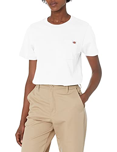Dickies Donna, Maglietta A Maniche Lunghe Performance, White, M