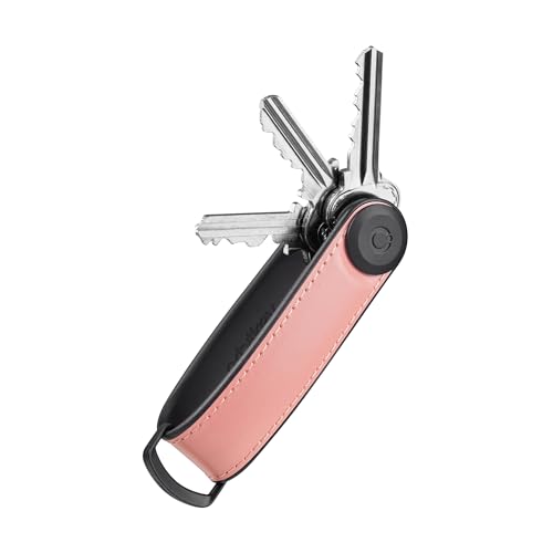 Key Organizer Hybrid Leather Pastel Pink Orbitkey