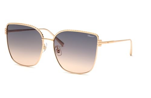Chopard Schg67M Occhiali Da Sole, Shiny Rame Oro, 63 Donna
