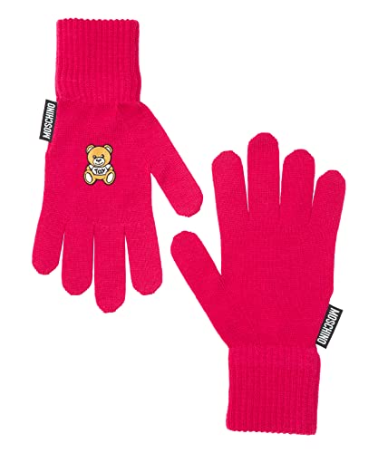 Moschino Guanti Teddy Donna Fuchsia