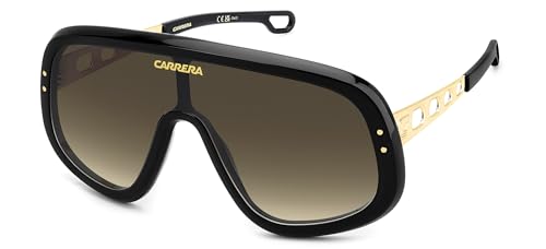 Carrera Flaglab 17 Occhiali, Nero Oro, 99/01/140 Uomo