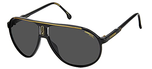 Carrera Champion65/N Occhiali, 807/Ir Black, 62 Unisex-Adulto