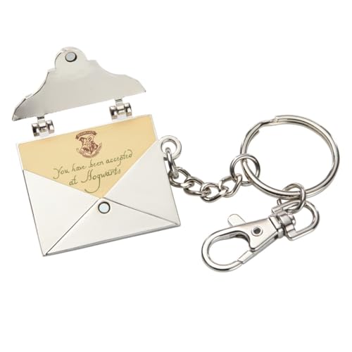 Harry Potter Metal Keychain Hogwarts Acceptance Letter