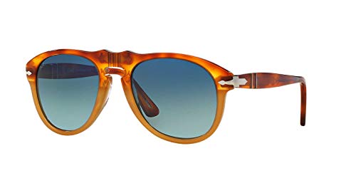 Persol Mod. 0649 Sun Occhiali Da Sole, Unisex Adulto, Marrone (Gradientbluepolar), 54