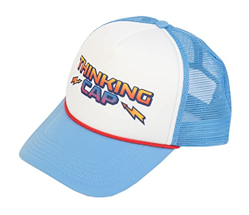 Grupo Erik: Berretto Stranger Things - Thinking Cap | Cappellino Da Baseball Stranger Things Licenza Ufficiale,Berretto Con Visiera,Taglia Unica,Con C