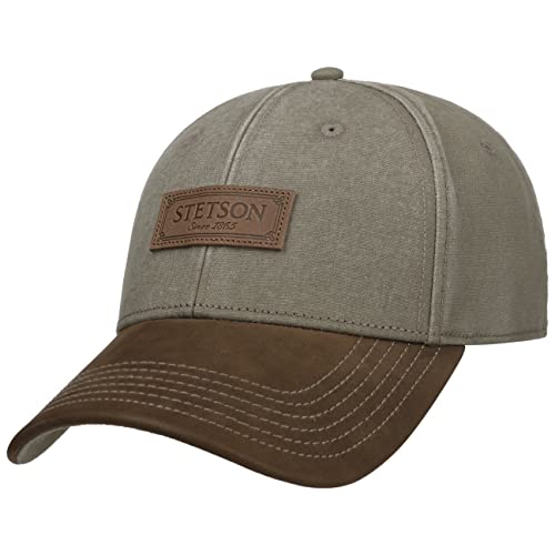 Stetson Cappellino Rustic Anti Uv Uomo - Berretto Estivo Baseball Fibbia In Metallo, Con Visiera, Visiera Inverno Autunno Primavera Estate Estate/Inve