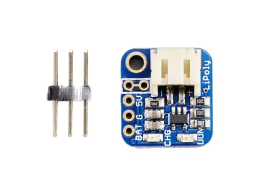 Adafruit Pro Trinket Ada2124 Liion/Lipoly Zaino Add-On, Multicolore, Multicolore, 1
