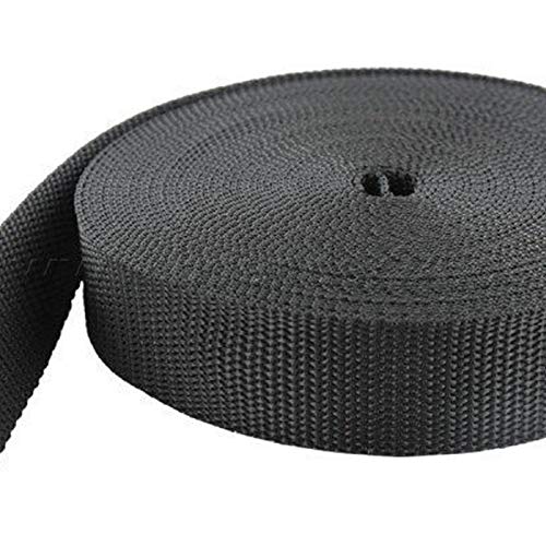 Ggm Cinghia In Polipropilene 10 M, Spessore 1,4 Mm, Nero, Uv 30 Mm