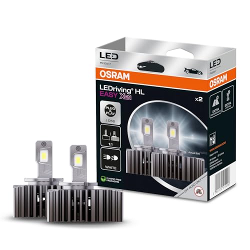Osram Ledriving Hl Easy Xen ≜ D5S, Lampada Led Abbaglianti E Anabbaglianti, Bianco Freddo 6000K, Nessun Accessorio Necessario, Solo Per Uso Fuoristrad
