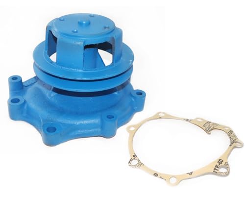 Aespares Pompa Acqua Singola Puleggia Compatibile Con Trattori Ford 2600 3000 3600 4000 4600 5000