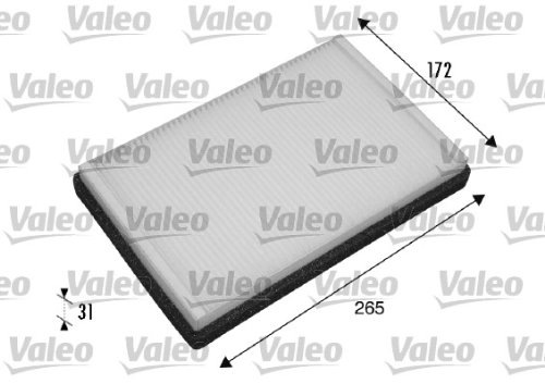 Valeo 698770 Filtro, Aria Abitacolo Essential, Filtro Particelle (Polline), Protezione Contro Il Polline, La Polvere E I Batteri