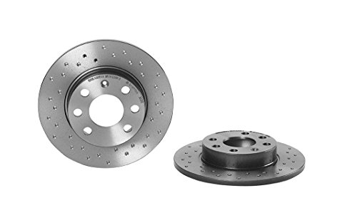 Brembo Xtra 08.8638.1X - Disco Freno Forato Anteriore, Set Di 2
