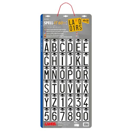 Spell-It, Gamma Completa Di 360 Pezzi Da Esposizione A Parete - 60X30 Mm