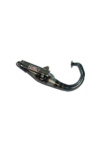 Giannelli Marmitta Scooter "Reverse" Piaggio Typhoon 50 2T '13 - Omolog.Eu Vern.Trasparente Sil.Kevlar